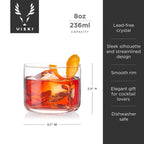 Raye™ Crystal Lowball Negroni Glasses Set of 2