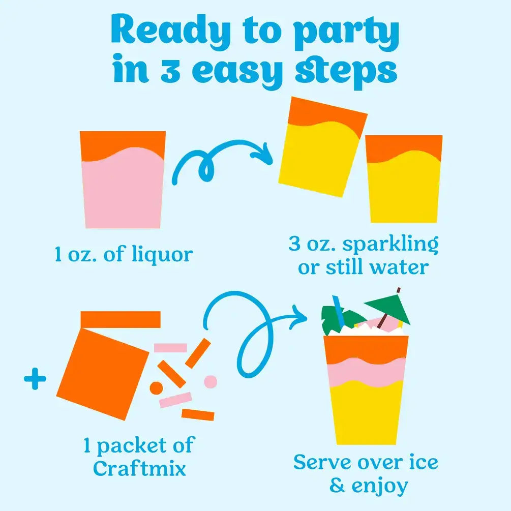 Variety 6 Pack Cocktail Mixers
