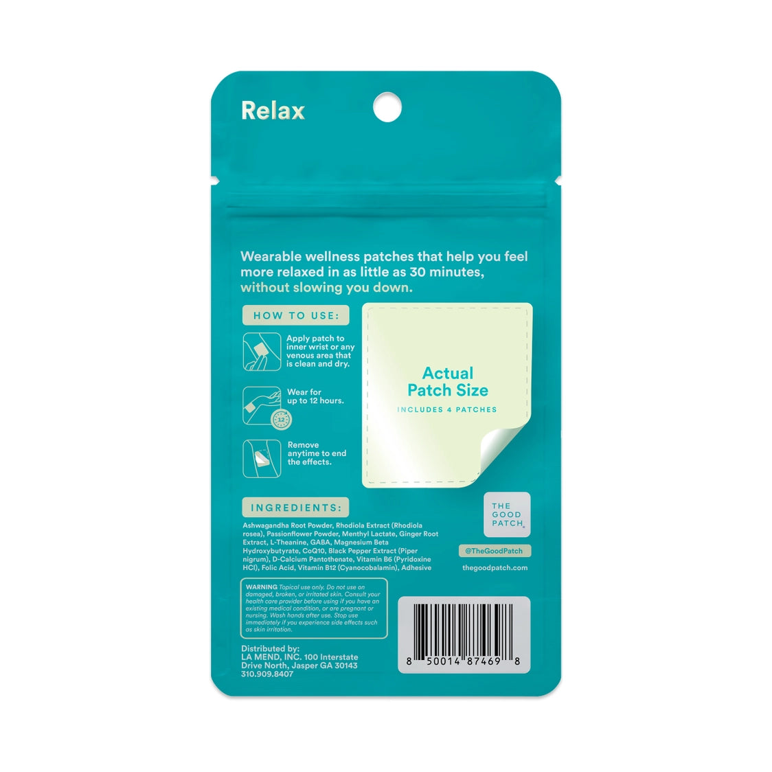 Stress Wellness Patches