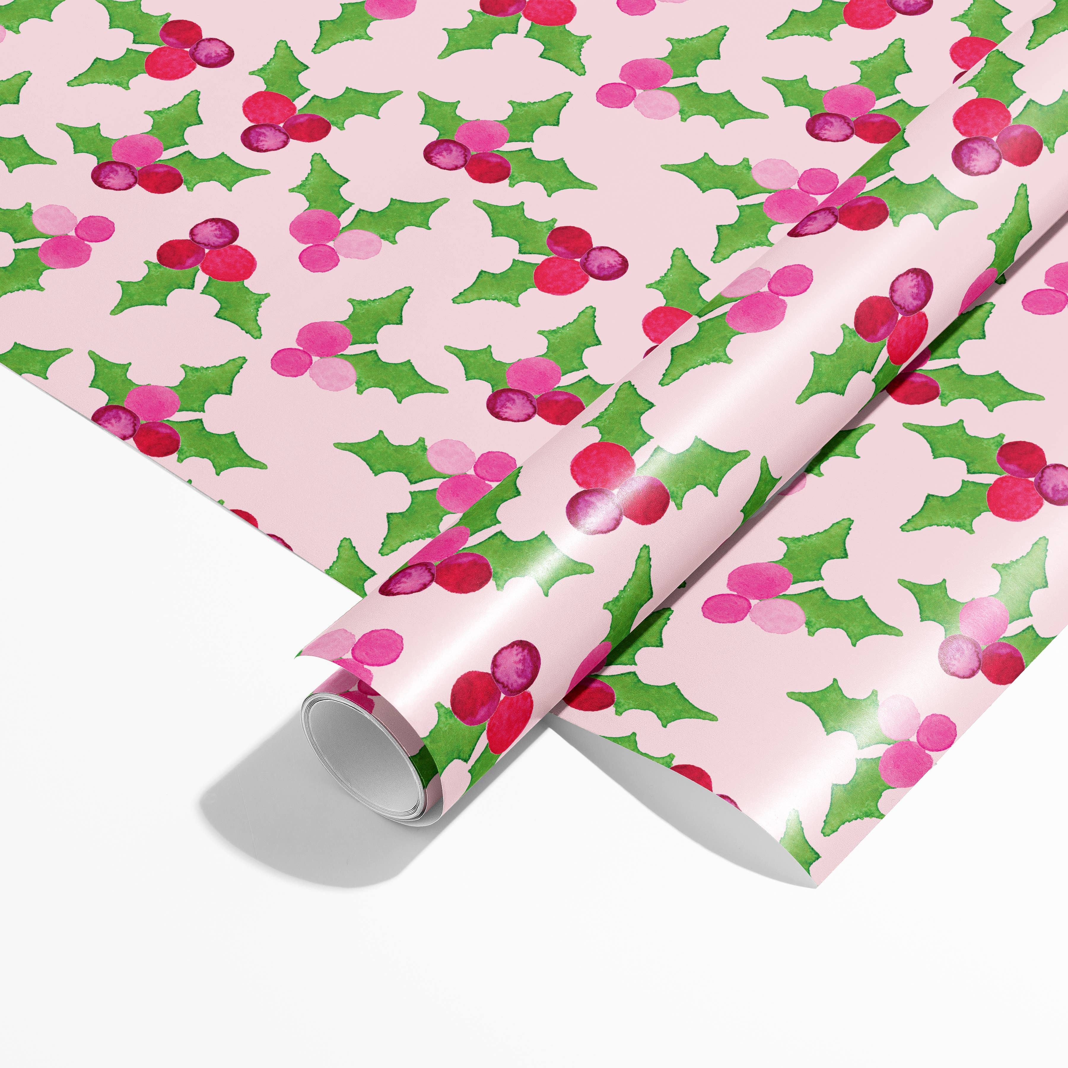 Pink Christmas Gift Wrap