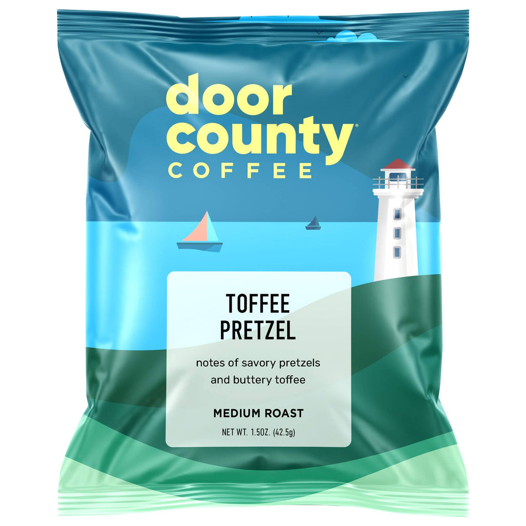 Door County Coffee, 1.5oz Individual Pot Bags & Different Flavors