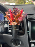 Nontoxic Floral Car Air Freshener: Vanilla & Rose