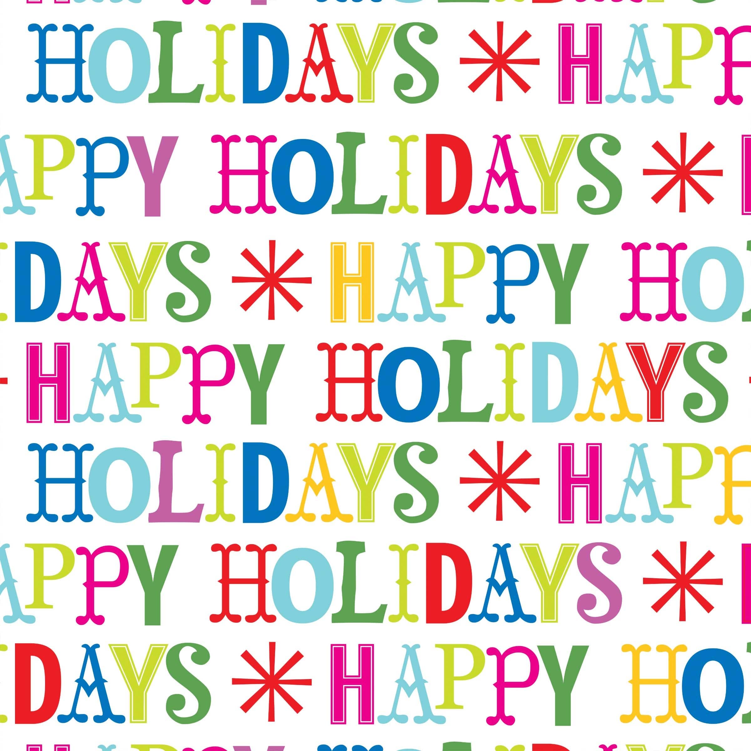 Bottle Wrap Happy Holidays - Prosecco Collection