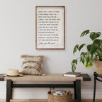 When I Say I Love You More White: 10 x 16