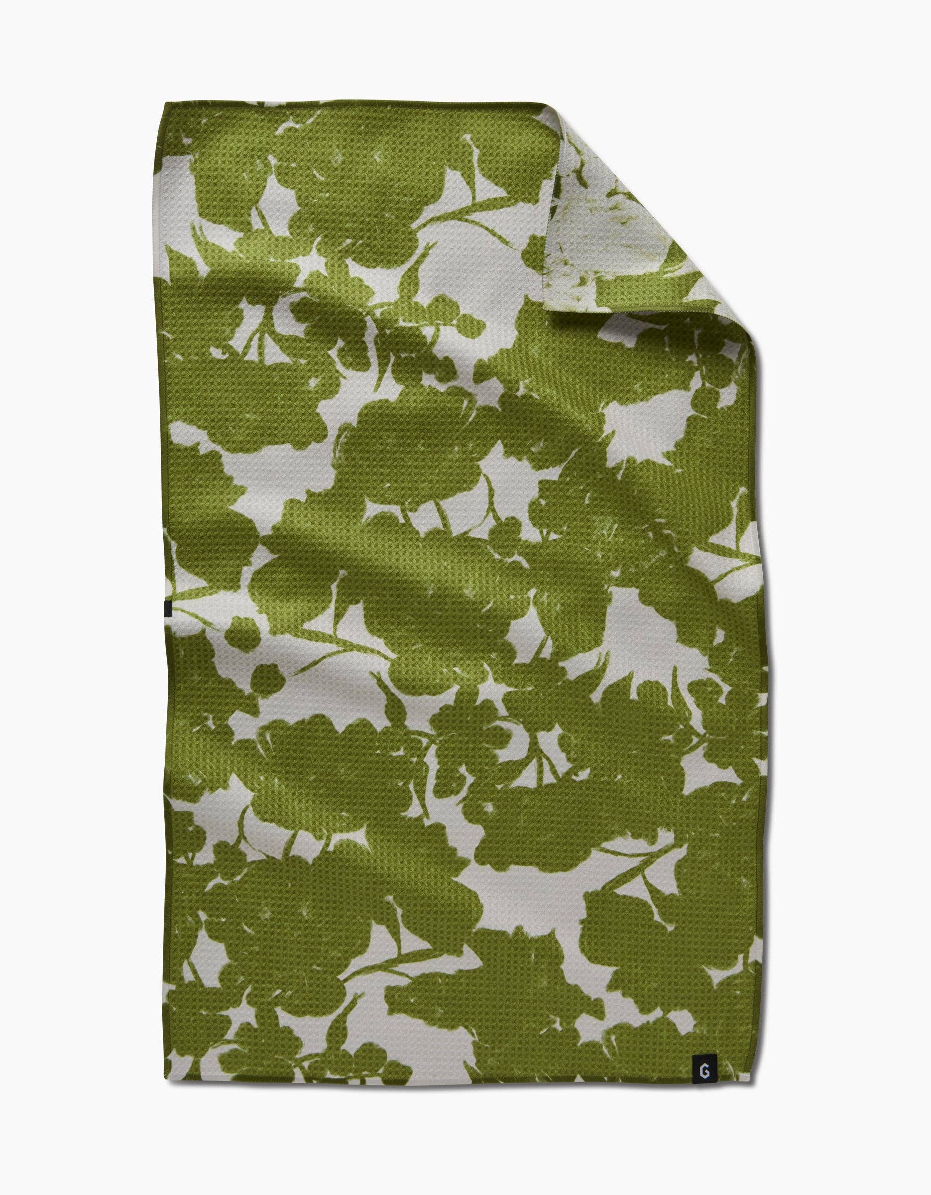 Sweet Green Double-Sided Kitchen Tea Towel