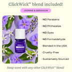 Flameless Candle Diffuser - Frosted Glass (Cream)