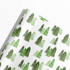 Forest Trees Gift Wrap