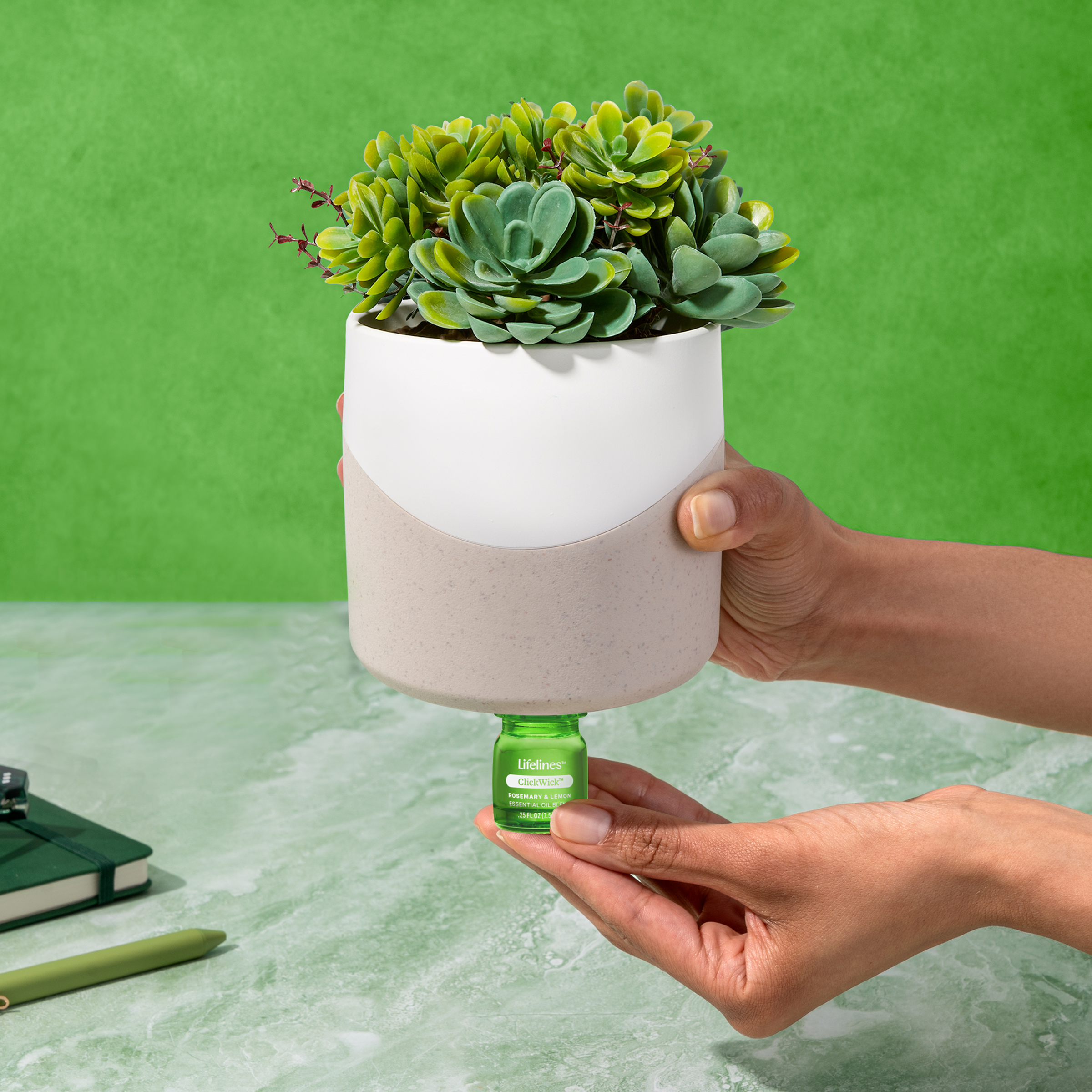 ClickWick Herbal Refill- Rosemary & Lemon