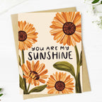 "You are my sunshine" Encouragement Greeting Card