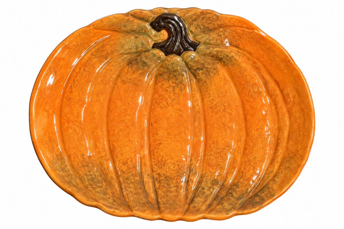 Harvest Pumpkin Tray