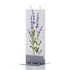 Flat Handmade Candle - Lavendar Sprigs