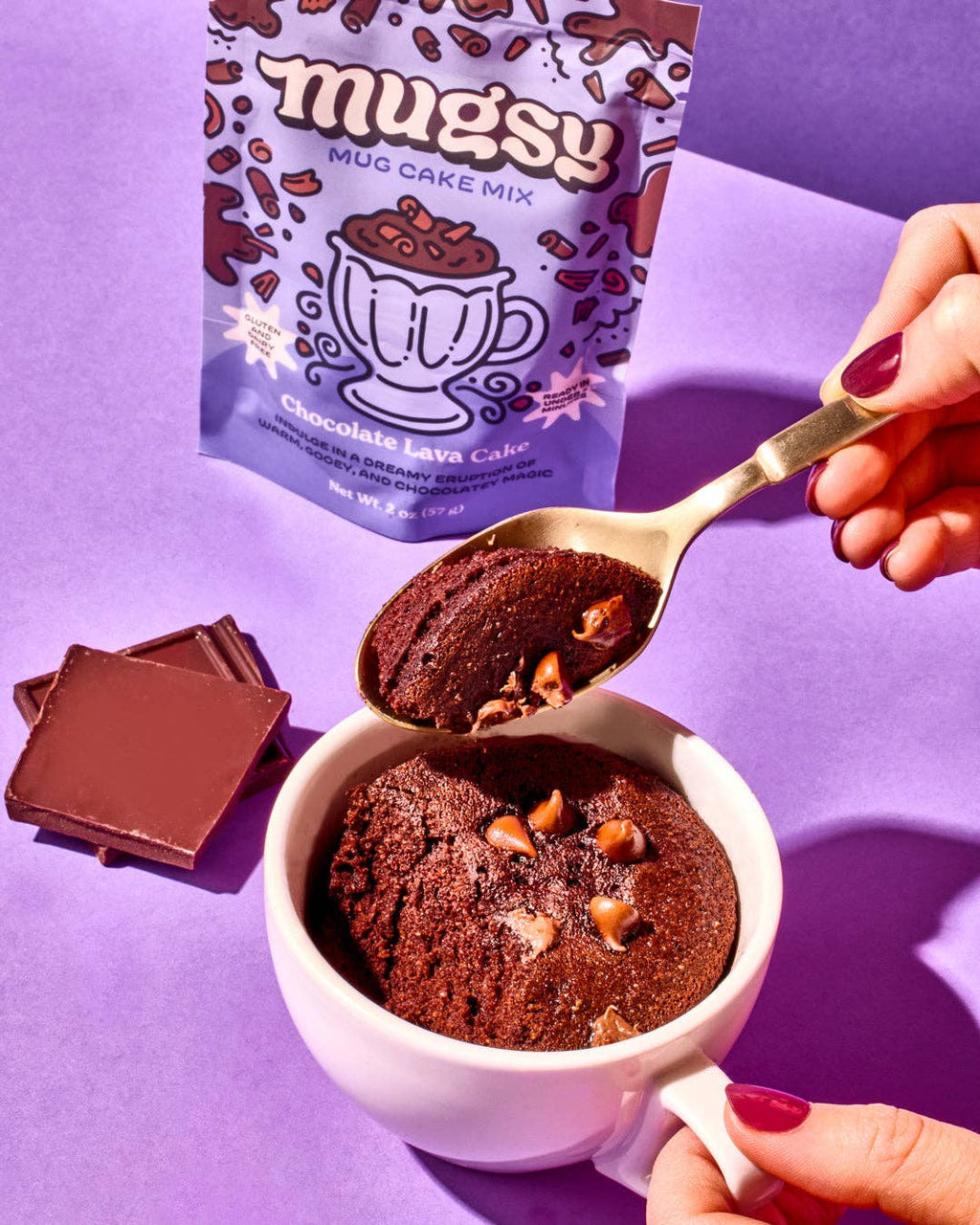Mug Cake - Chocolate Lava (Gluten-free)