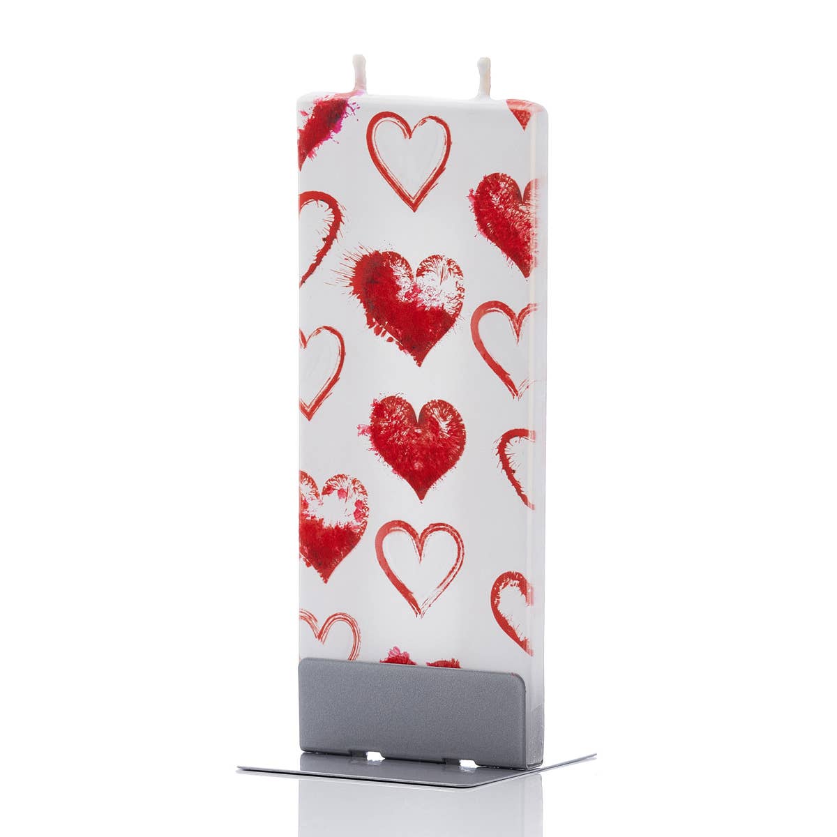 Flat Handmade Candle-Hearts