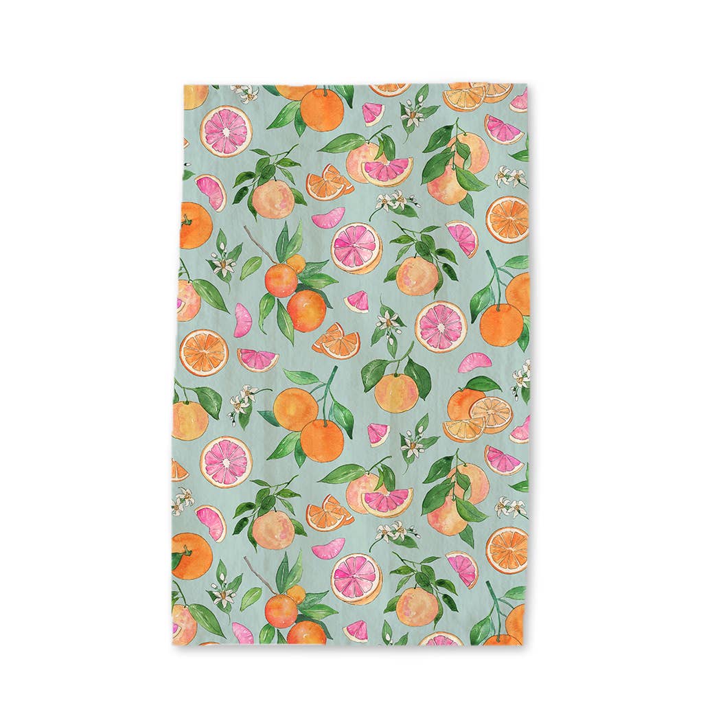 Grapefruit & Oranges - Tea Towel