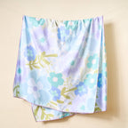 XL Quick-Dry Beach Towel-Beyond Blooms Blue Green