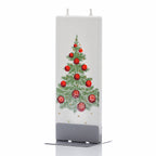Flat Handmade Candle-Christmas Tree