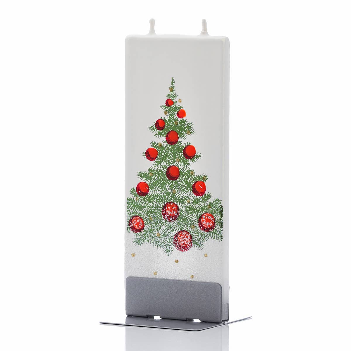 Flat Handmade Candle-Christmas Tree