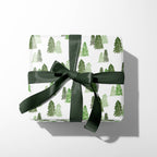 Forest Trees Gift Wrap