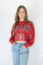 Wisconsin Cropped Longsleeve