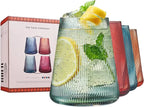 Tonal Stemless Wine Glasses Set of 4